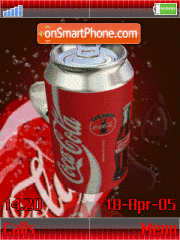Скриншот темы Coca_Cola_v.3.0