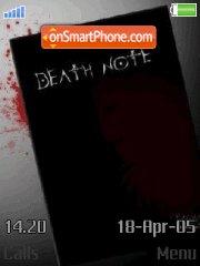 Скриншот темы Death Note