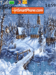 Animated Winter tema screenshot