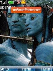Jake And Neytiri Avatar theme screenshot