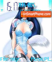Foxy Animi es el tema de pantalla