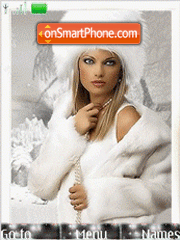 Capture d'écran Snow Maiden thème
