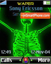 Capture d'écran Animated Skeleton thème