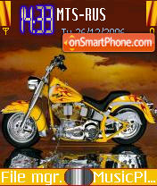 Custom Chrome Harley Theme-Screenshot