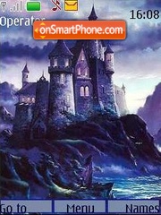 Castle by sea tema screenshot