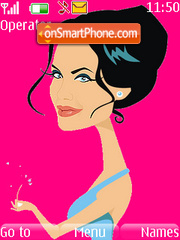 Angeline Jolie Theme-Screenshot