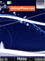 Winter2, flash anim tema screenshot