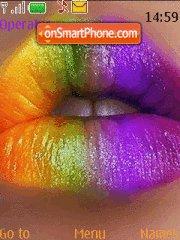 Colors Lips theme screenshot