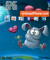 Cute Love 03 theme screenshot