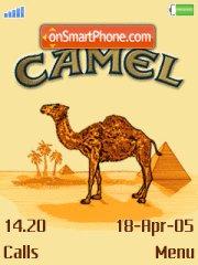 Capture d'écran Camel thème