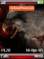 Eagle Animated tema screenshot