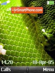 Capture d'écran Snake thème