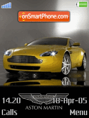 Aston Martin tema screenshot