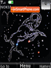 Capture d'écran Aries, Swarovski crystals, anim thème