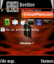 Capture d'écran XP thème