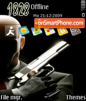 Hitman 06 theme screenshot