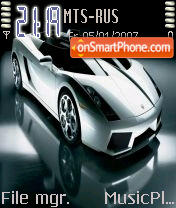 Lamborghini 01 tema screenshot