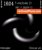 Capture d'écran Silver Worm thème