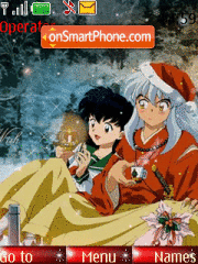 Inuyasha Christmas theme screenshot