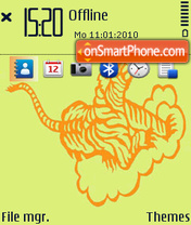 Tiger 20 tema screenshot