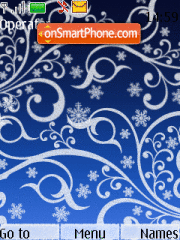 Winter Pattern Theme-Screenshot