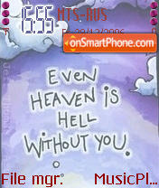Heaven Theme-Screenshot