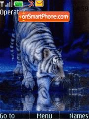 Tiger by djgurza tema screenshot
