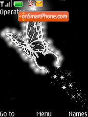 Скриншот темы Mariposa Luminosa