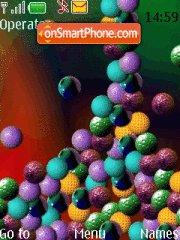 Colorfull Balls tema screenshot