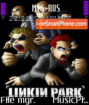 Скриншот темы Linkin Park Best