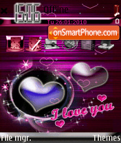 Heart theme screenshot