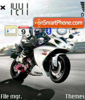 Yamaha R1 es el tema de pantalla