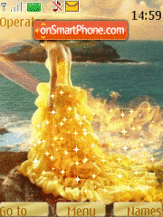 Capture d'écran Golden Fire thème