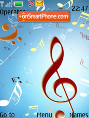 Music tema screenshot