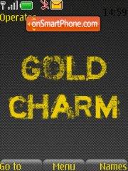 Gold Charm tema screenshot