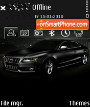 Скриншот темы Audi S5 05