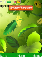 Colourful Leaves theme screenshot