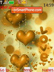 Love-love tema screenshot