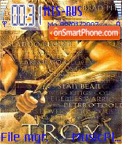 Capture d'écran Troy thème