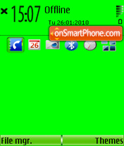 i Love Green Theme-Screenshot