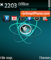 Symbianplanet 01 tema screenshot