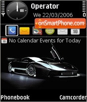 Audi black tema screenshot