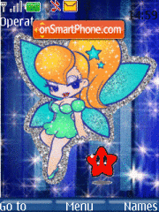 Little Fairy es el tema de pantalla