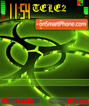 Radioactive tema screenshot