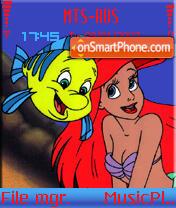 Capture d'écran Ariel thème