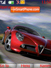 Alfa Romeo Competizione theme screenshot