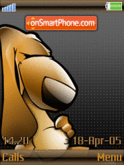 Capture d'écran Animated Doggy thème