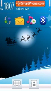 Christmas 08 theme screenshot