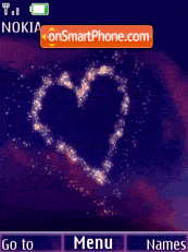 Salut love theme screenshot