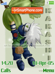 Kakashi Hatake theme screenshot